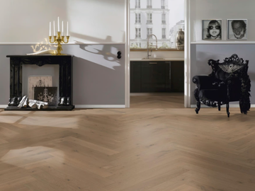 M04 OAK OCHRE BROWN - 3 layers oak parquet by Ter Hürne - view 2